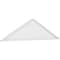 Ekena Millwork Peaked Cap Smooth Architectural Grade PVC Pediment, 84"W x 22"H x 2"P (Pitch 6/12) PEDPS084X220PKC00 - alternate 1